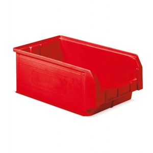 Pojemnik PP Kuweta 310 x 500 x 200 (h) 28kg nośności, czerwony.