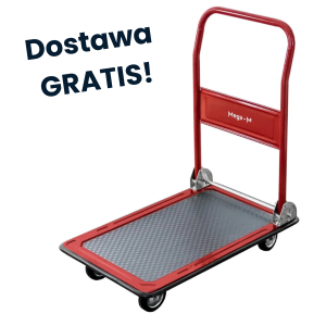 Wózek platformowy 150kg koła łożyskowane