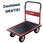 Wózek platformowy, nośność 450kg, koła pneumatyczne