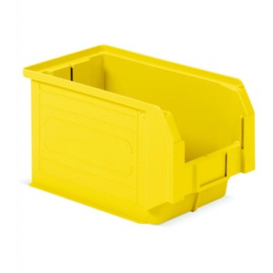 Pojemnik PP Kuweta 210 x 350 x 200 (h) 12,5kg nośności, żółty.