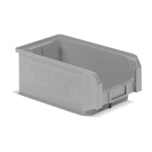 Pojemnik PP Kuweta 210 x 350 x 145 (h) 9,4kg nośności, szary.