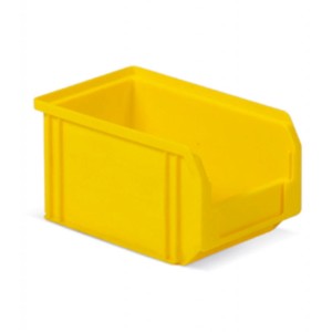 Pojemnik PP Kuweta 150 x 230 x 125 (h) 3,8kg nośności, żółty.