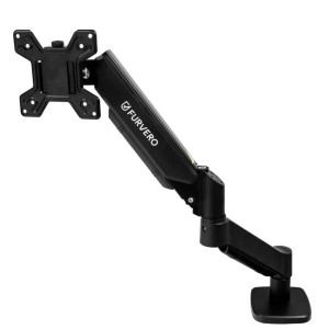 Uchwyt do monitora FURVERO HK001 1 x ramię, sprężyna gazowa, czarny N