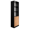Regal-biurowy-na-segregatory-Mega-M-H-200-cm-L-60-cm-G-35-cm-dab-kraft-czarny-MPP001513-6.jpg