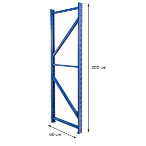 Rama regałowa Fortis Light 200m (h) x 60 cm gł.