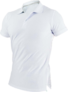 Koszulka polo męska GARU biały XL STALCO S-44670