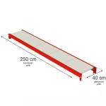 Półka do regału magazynowego FORTIS L-250 cm G-40 cm N