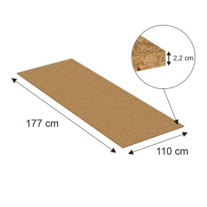 Płyta regałowa wypełnienie półki na trawersy L-180 cm wymiary 177x110 cm