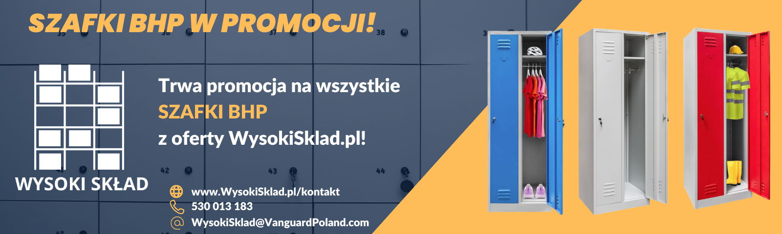 Szafki bhp w promocji